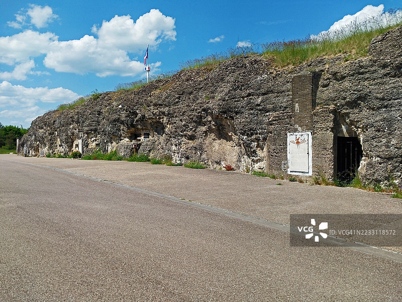 第一次世界大战中的沃城堡图片素材