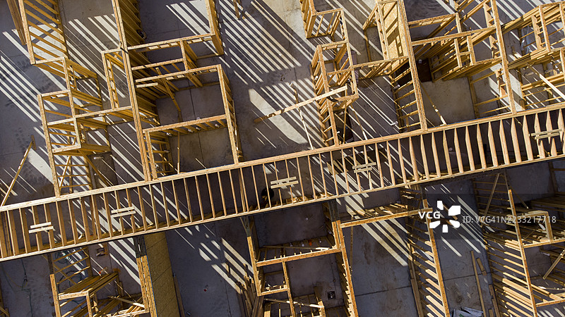 大规模木材建筑图片素材