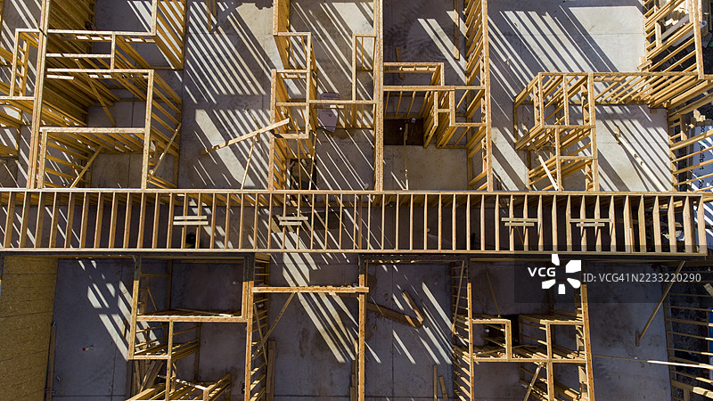 大规模木材建筑图片素材