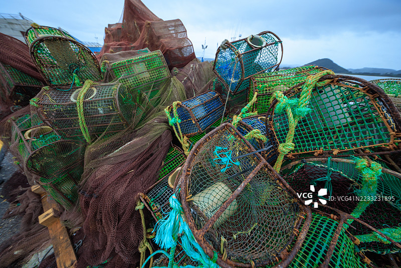 废弃海洋材料的环境影响图片素材