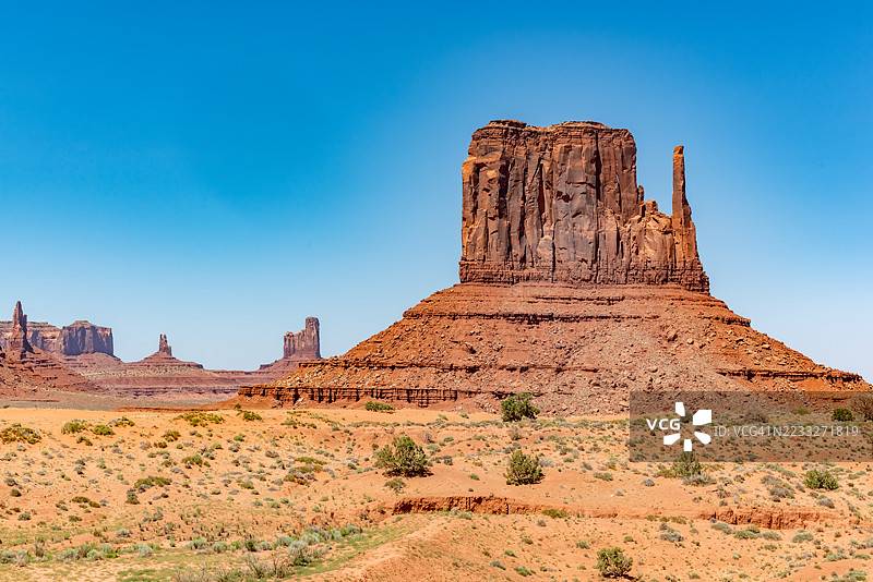 西手套山 - 纪念谷，亚利桑那州，美国图片素材