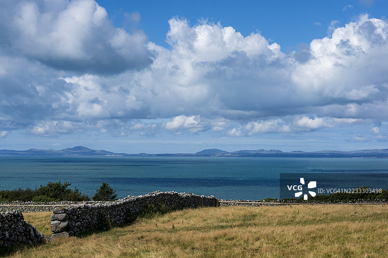 北威尔士海岸线图片素材