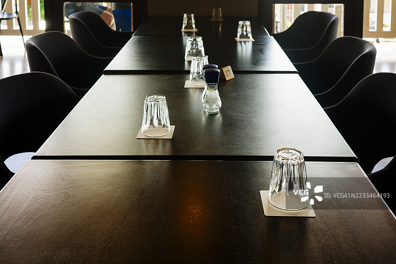 餐厅的预订餐桌图片素材