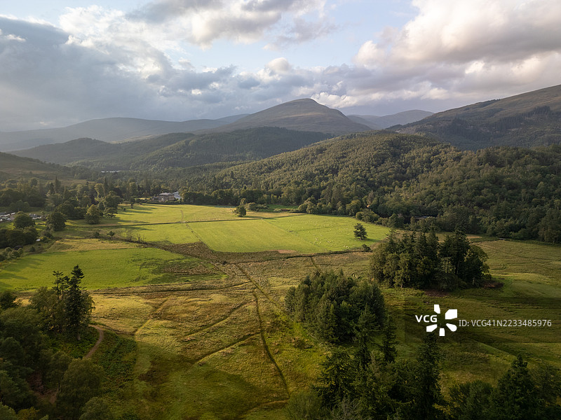 阿赫纳卡里，苏格兰高地图片素材