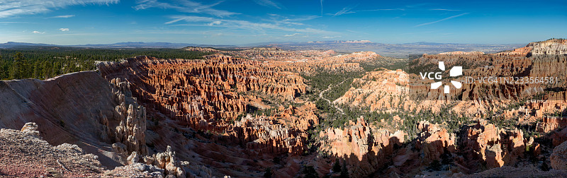 布莱斯峡谷国家公园全景，埃斯卡兰特，美国图片素材