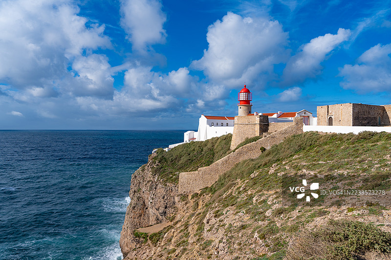 葡萄牙萨格雷什圣文森特角灯塔图片素材