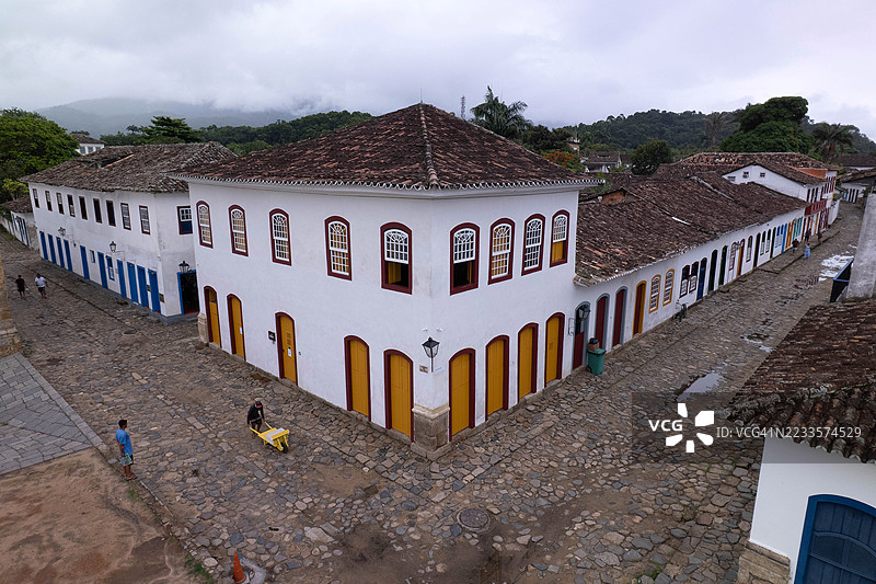 巴西里约热内卢的帕拉提鸟瞰图图片素材