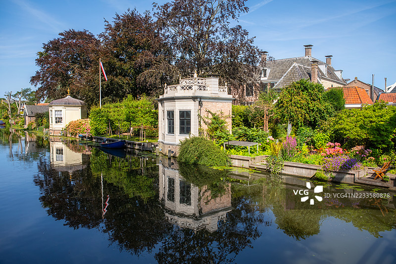 荷兰的埃达姆镇图片素材