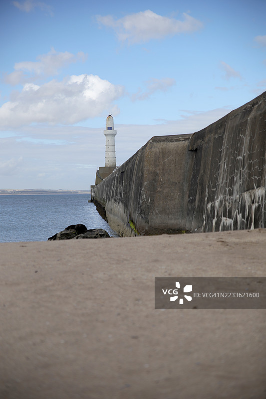 阿伯丁港口入口图片素材