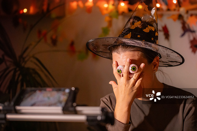 互动万圣节教学图片素材