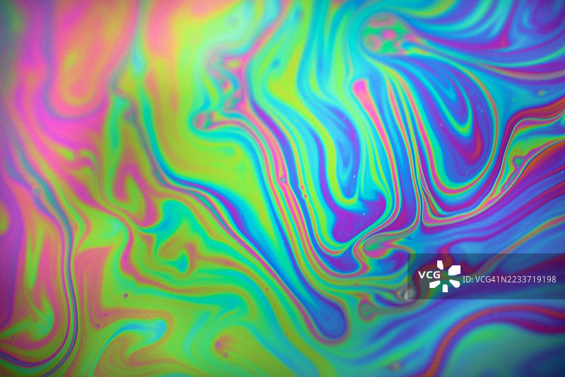 多彩图案的生动抽象漩涡图片素材