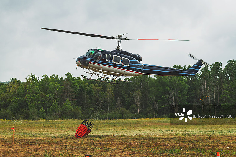 消防直升机图片素材