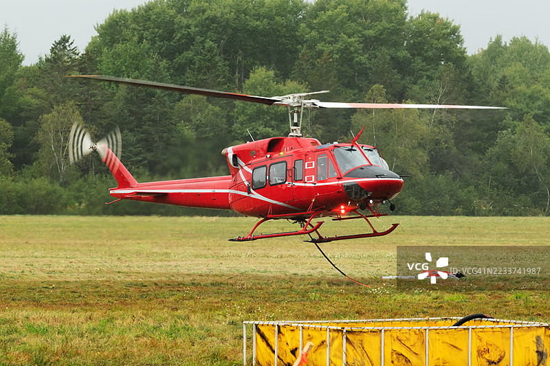 消防直升机图片素材