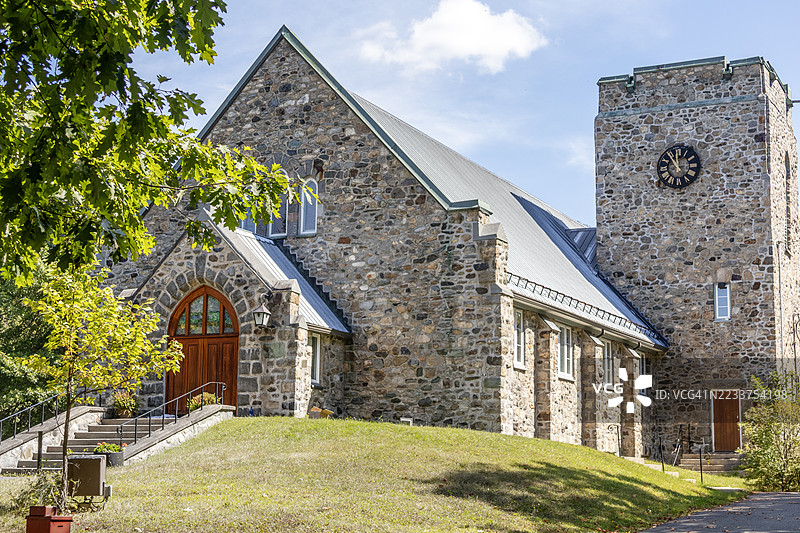 加拿大诺尔顿的圣保罗 Anglican 教堂图片素材