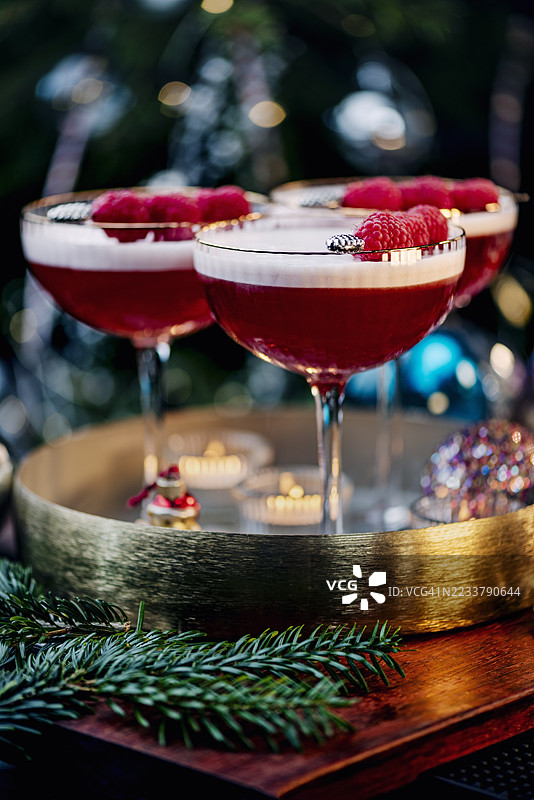 圣诞鸡尾酒图片素材