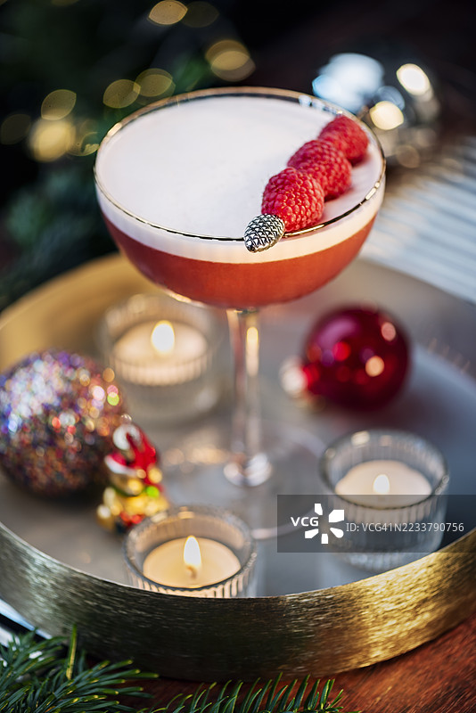 三叶草俱乐部鸡尾酒图片素材