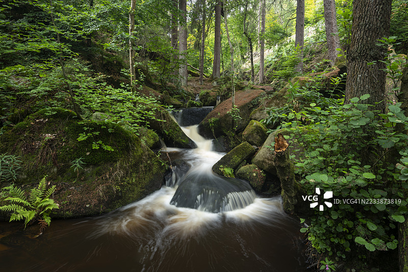 位于南约克郡谢菲尔德附近的威明布鲁克自然保护区图片素材