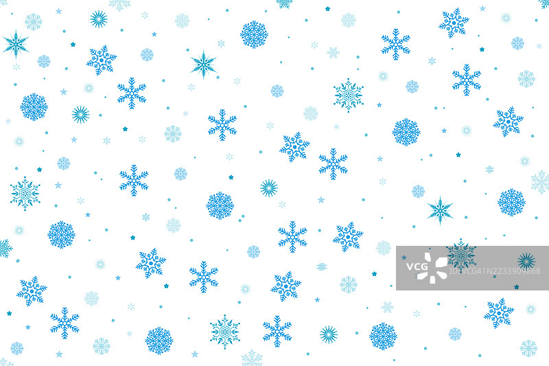 冬季节日雪花背景图片素材