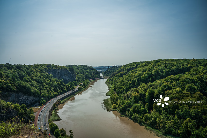 克利夫顿悬索桥图片素材