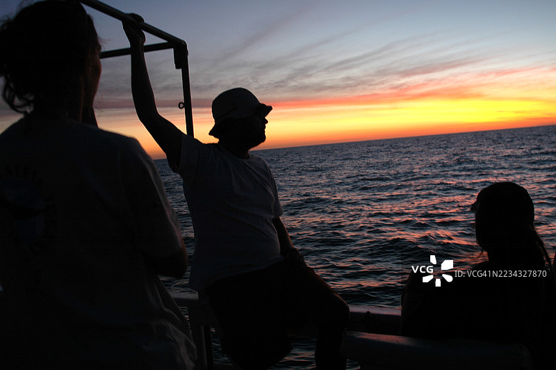 海上的日落图片素材