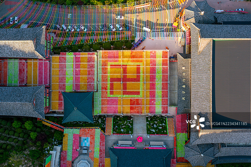 釜山三光寺燃灯节图片素材