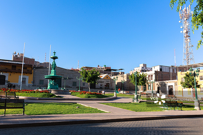 秘鲁莫克瓜主广场图片素材