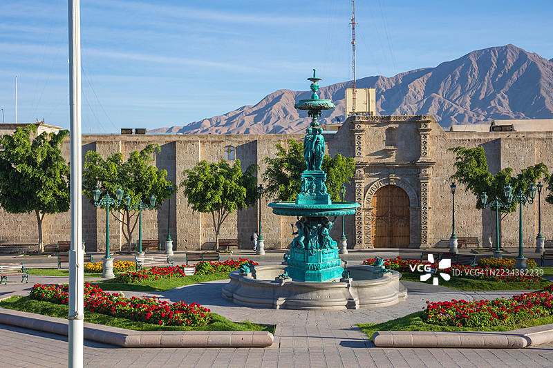 秘鲁莫克瓜主广场图片素材