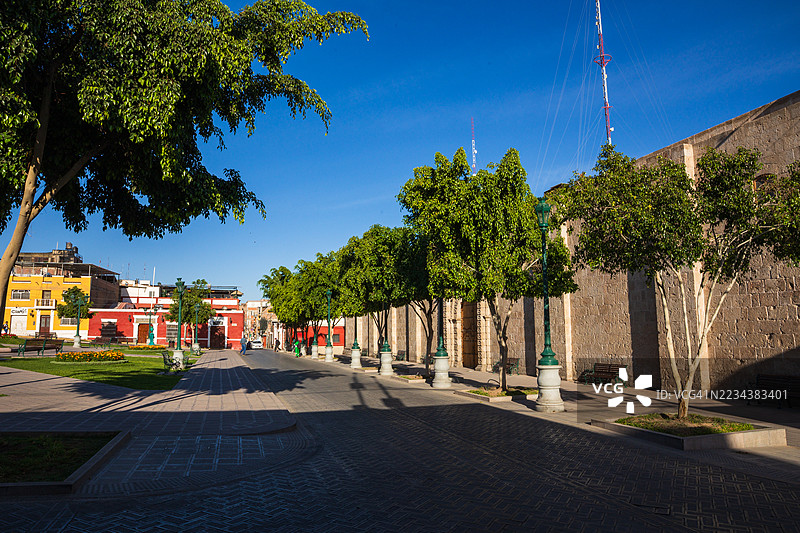 秘鲁莫克瓜主广场图片素材