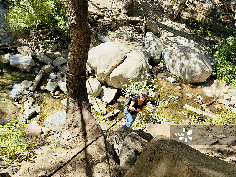 库珀峡谷瀑布图片素材