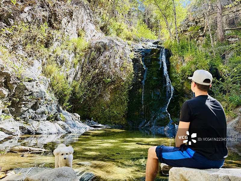 库珀峡谷瀑布图片素材