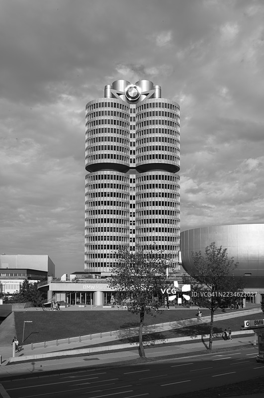 慕尼黑，宝马总部图片素材