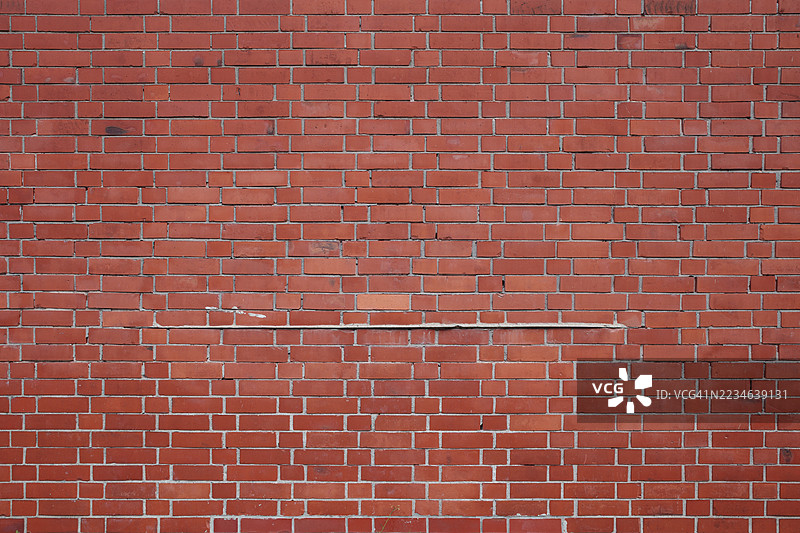 经典红砖墙纹理作为背景。图片素材