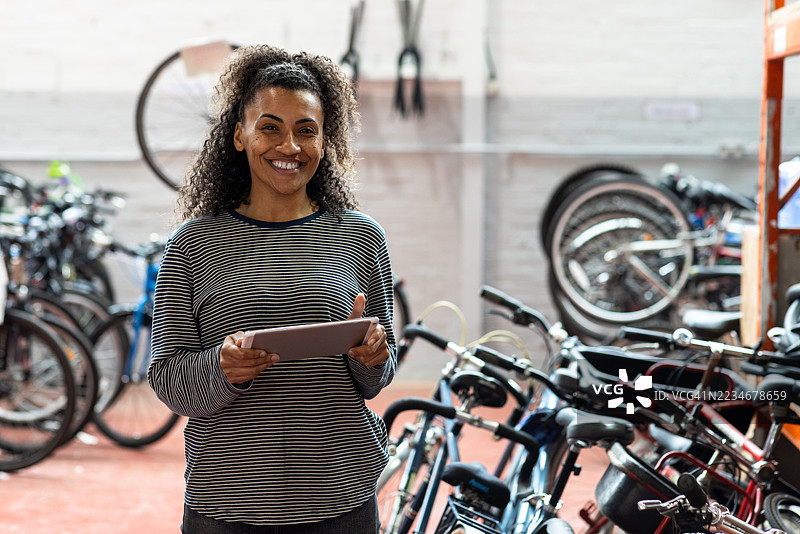 自行车店的库存肖像图片素材