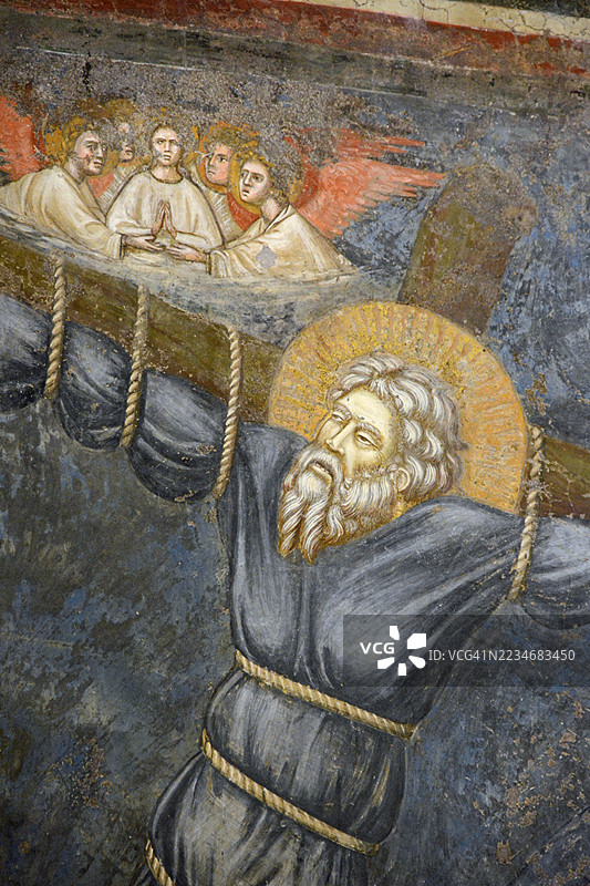 皮耶特罗·卡瓦利尼 - 圣多明各 - 那不勒斯 - 圣安德鲁的故事 - 殉道图片素材