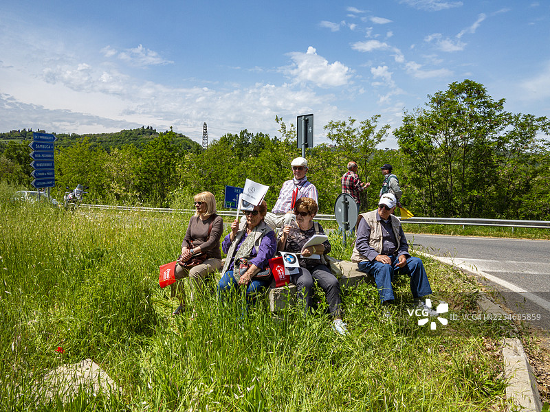 托斯卡纳，米勒米利亚赛车比赛图片素材