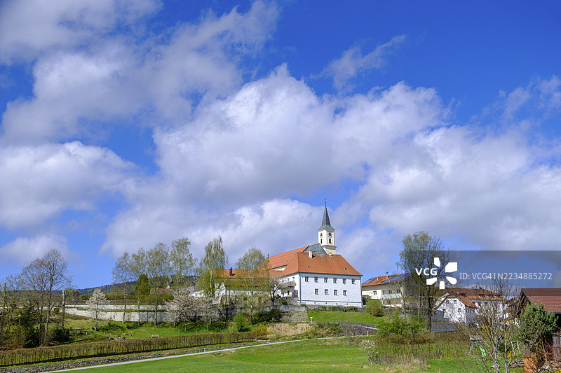 比绍夫斯迈斯，巴伐利亚森林，下巴伐利亚，巴伐利亚，德国图片素材