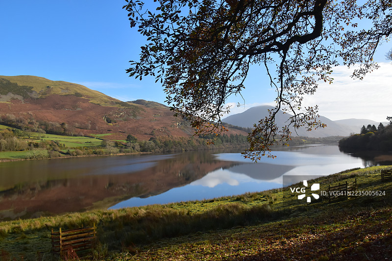 旅行目的地：低斯沃特，坎布里亚，湖区图片素材