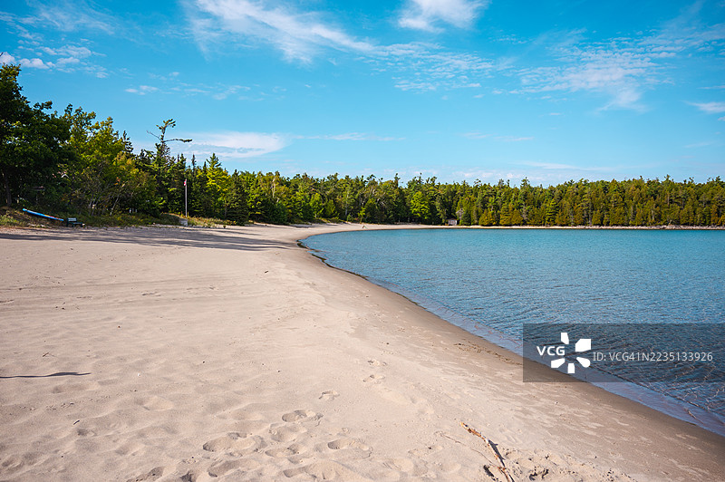 托伯莫里海岸风光图片素材