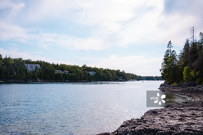 托伯莫里海岸风光图片素材