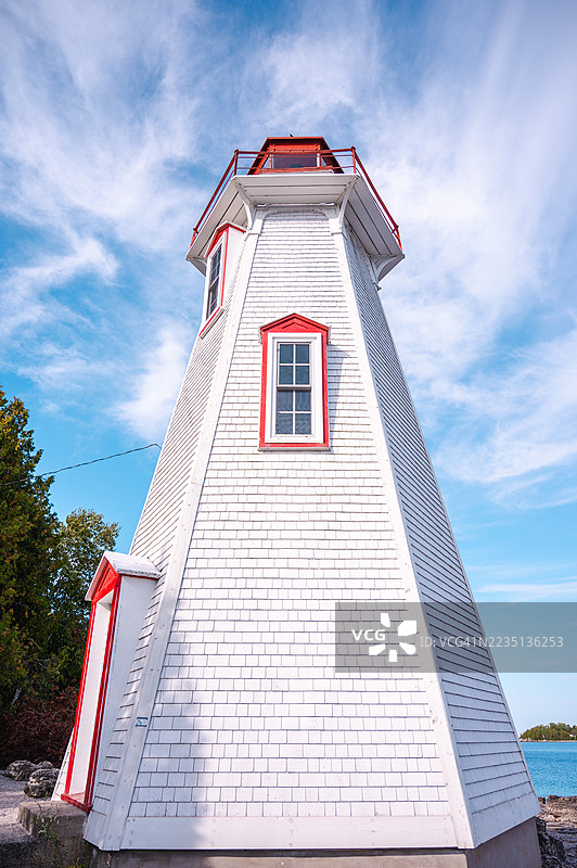 托伯莫里的大桶灯塔图片素材