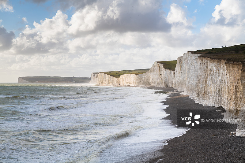 七姐妹悬崖，伯灵峡，英国图片素材