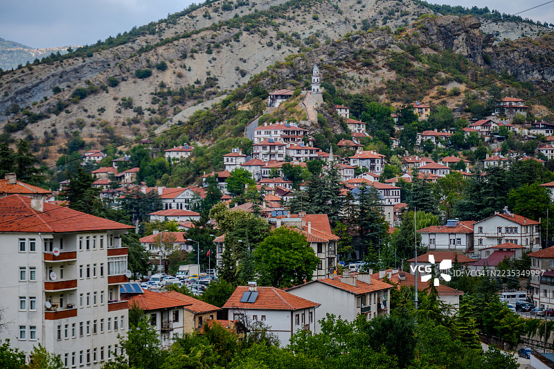 戈伊尼克镇的传统房屋图片素材