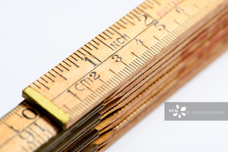 折叠尺特写图片素材