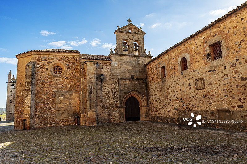 卡塞雷斯的圣巴勃罗修道院，埃斯特雷马杜拉图片素材