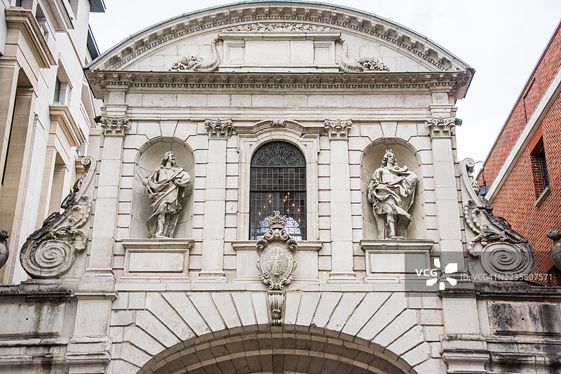 圣殿酒吧东立面，帕特诺斯特广场图片素材