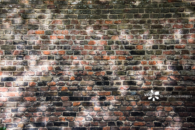 都铎风格的砖砌围墙，摩拉维亚小巷图片素材