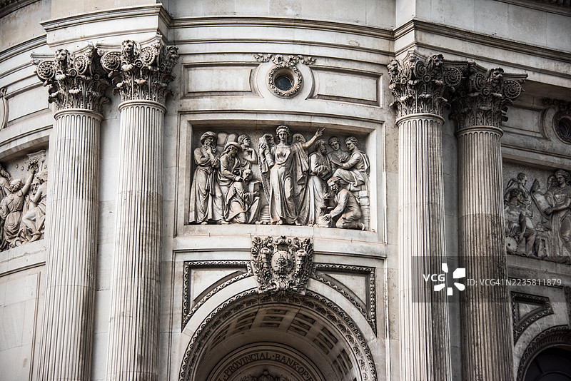 吉布森厅入口雕塑图片素材