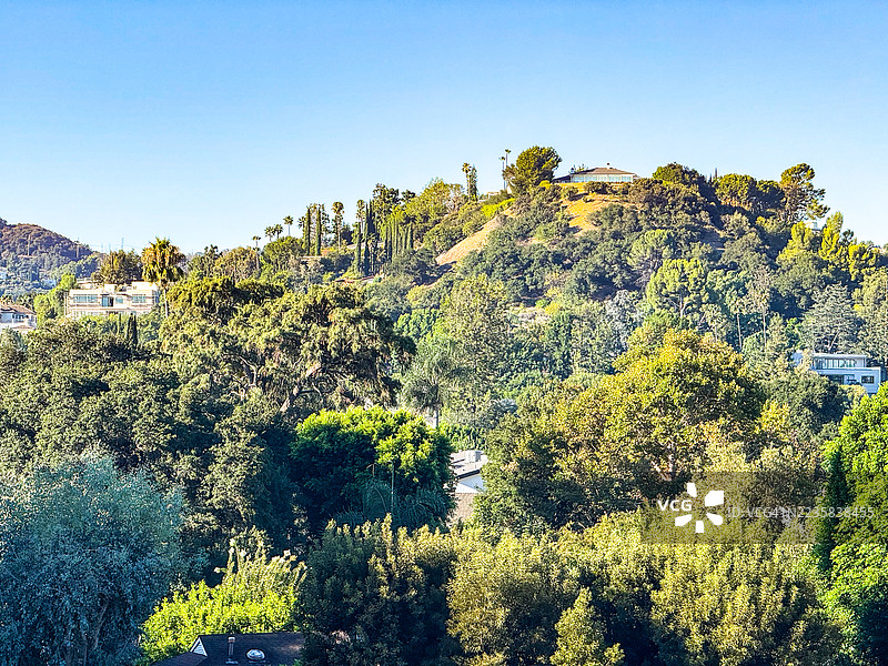 舍曼奥克斯林区的住宅图片素材