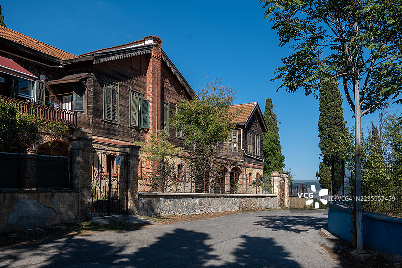 赫里斯托斯修道院：在布尤卡达的宁静避世之所图片素材