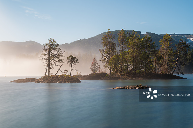 戈登湾，考威臣湖图片素材